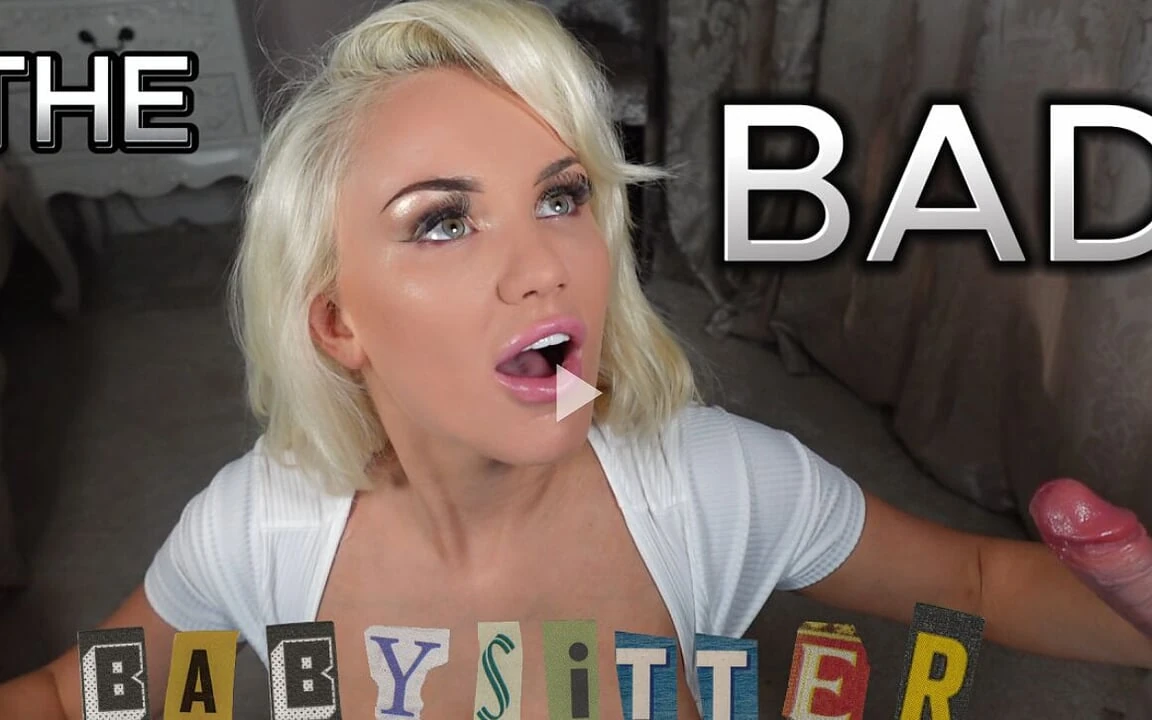Bad Babysitter Blowjob Scene